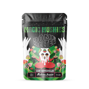 Domemelter – Sour Watermelon 8 Count Mushroom Gummies – Simple Vapes